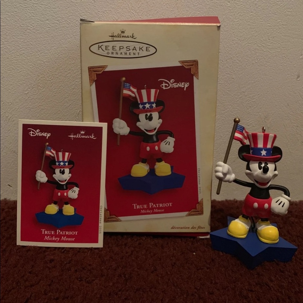 Mickey Mouse True Patriot Ornament